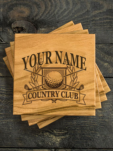 Classic Country Club : Coasters - Engraved