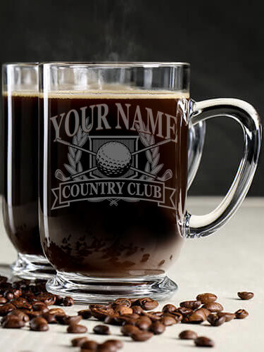 Classic Country Club : Coffee Mugs - Engraved