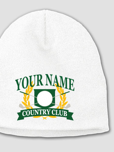 Classic Country Club : Embroidered Beanies