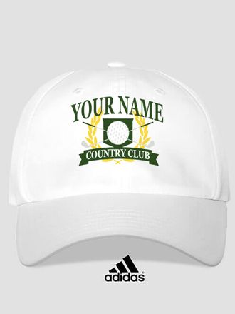 Classic Country Club : Embroidered Adidas&reg; Hats