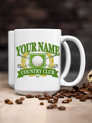 Classic Country Club : Ceramic Coffee Mugs