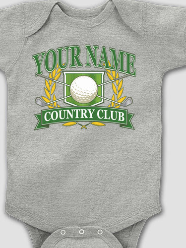 Classic Country Club : Printed Baby Bodysuits