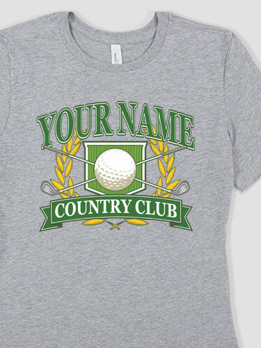 Classic Country Club : Premium Ladies T-Shirts