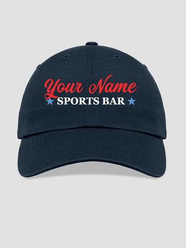 Sports Bar : Embroidered Baseball Hats