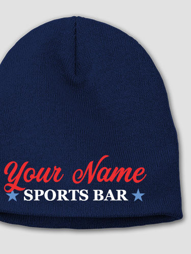 Sports Bar : Embroidered Beanies