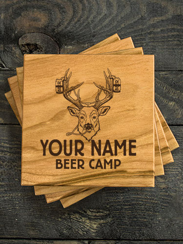 Beer Camp : Coasters - Engraved