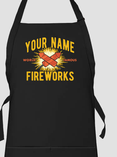 Fireworks : Printed Aprons