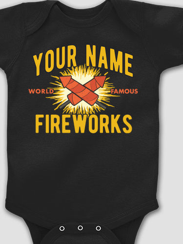 Fireworks : Printed Baby Bodysuits