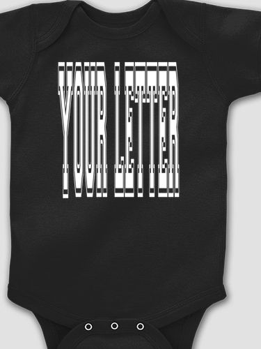 Varsity Letter : Printed Baby Bodysuits