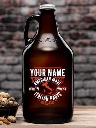 Italian Parts : Beer Growlers - Color Printed