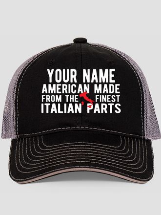 Italian Parts : Embroidered Trucker Hats