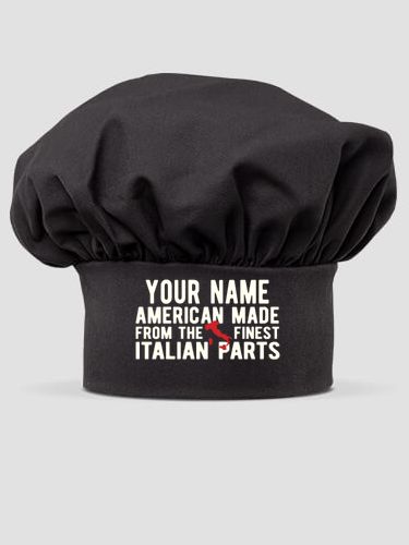 Italian Parts : Embroidered Chef Hat