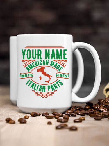 Italian Parts : Ceramic Coffee Mugs