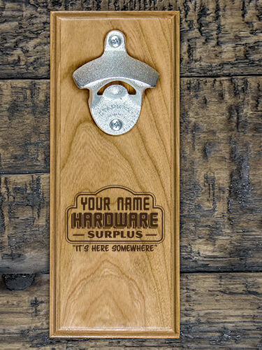 Hardware Surplus : Bottle Openers - Engraved