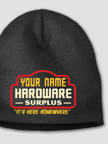 Hardware Surplus : Embroidered Beanies