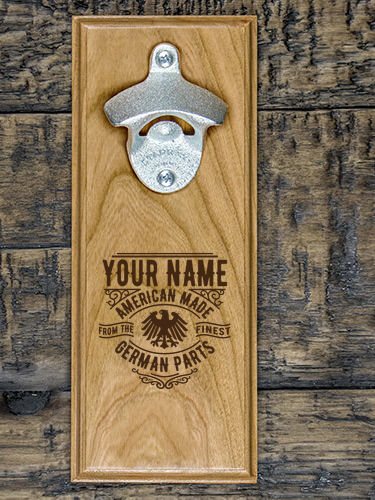 German Parts : Bottle Openers - Engraved