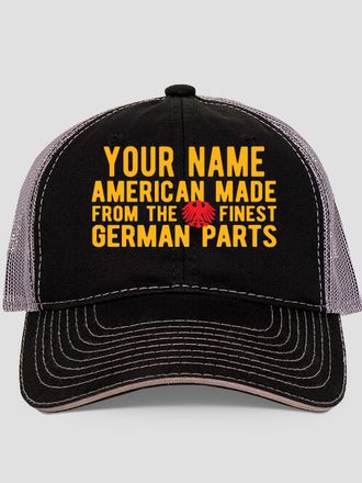 German Parts : Embroidered Trucker Hats
