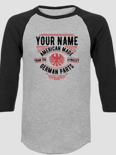 German Parts : Printed Raglan Shirts