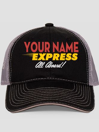 Express : Embroidered Trucker Hats