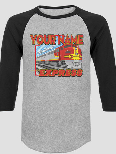 Express : Printed Raglan Shirts