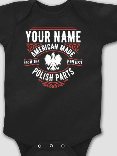 Polish Parts : Printed Baby Bodysuits