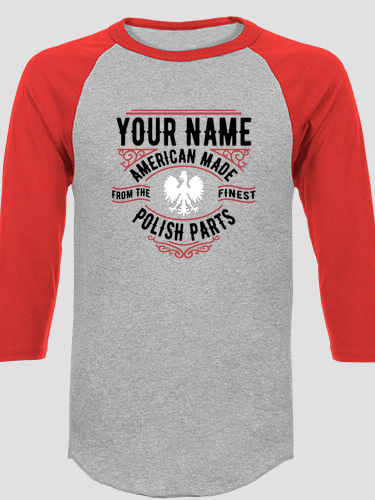 Polish Parts : Printed Raglan Shirts