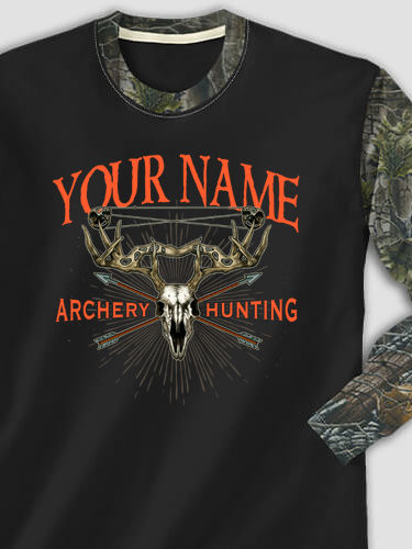 Archery Hunting : Printed 2-Tone Camo Long Sleeves
