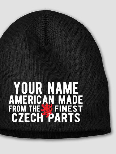 Czech Parts : Embroidered Beanies