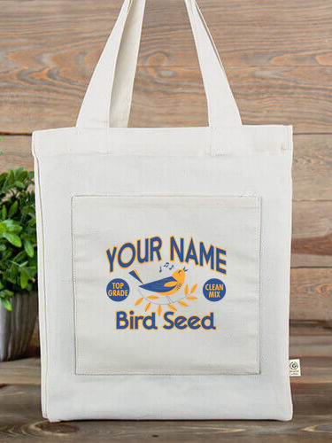 Bird Seed : Canvas Totes