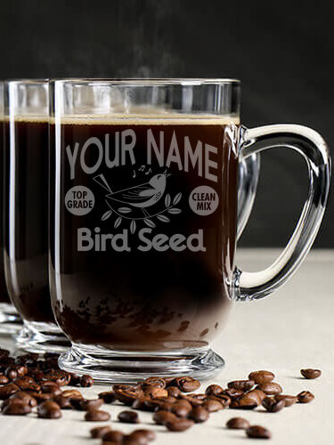 Bird Seed : Coffee Mugs - Engraved