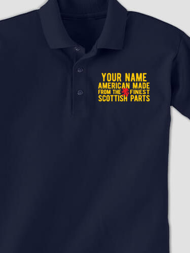 Scottish Parts : Embroidered Polo Shirts