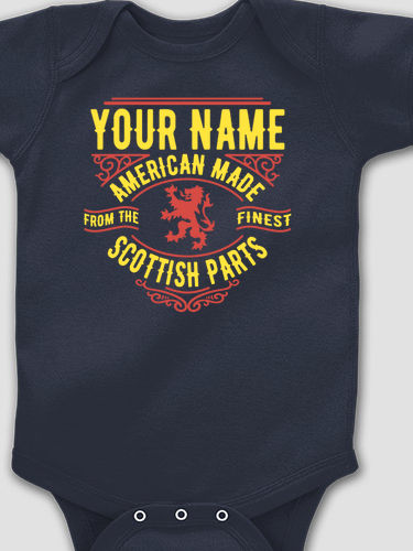 Scottish Parts : Printed Baby Bodysuits