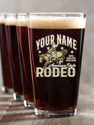 Rodeo : Pint Glasses - Color Printed