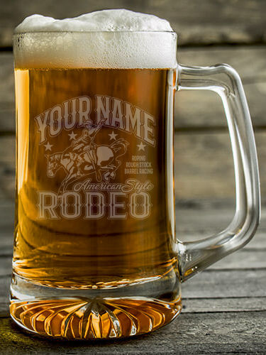 Rodeo : Beer Mugs - Engraved