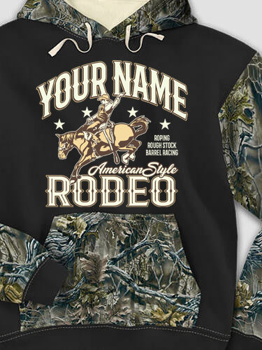 Rodeo : Printed 2-Tone Camo Hoodies