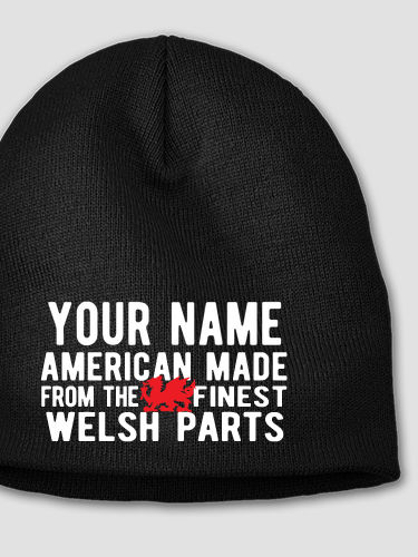Welsh Parts : Embroidered Beanies