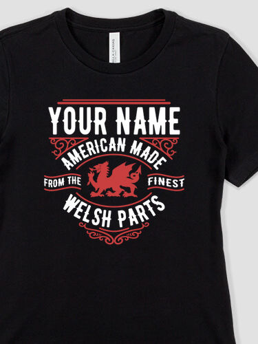 Welsh Parts : Premium Ladies T-Shirts