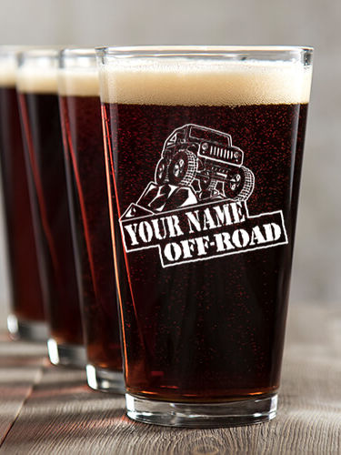 Off-Road : Pint Glasses - Color Printed