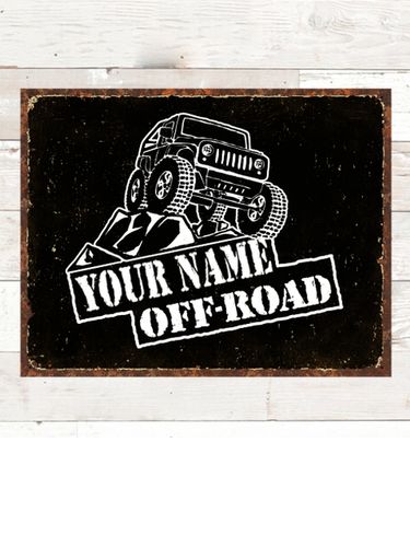 Off-Road : Tin Signs