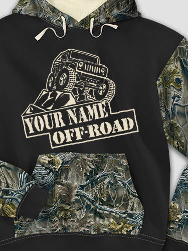 Off-Road : Printed 2-Tone Camo Hoodies
