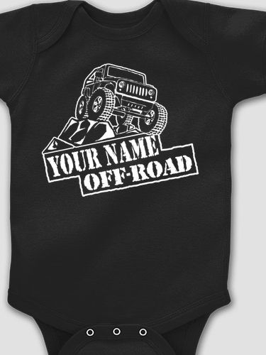 Off-Road : Printed Baby Bodysuits