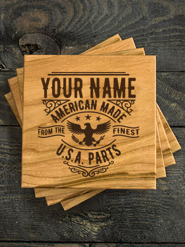 U.S.A. Parts : Coasters - Engraved