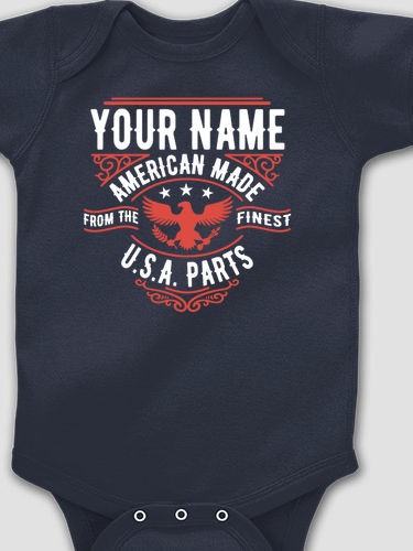 U.S.A. Parts : Printed Baby Bodysuits