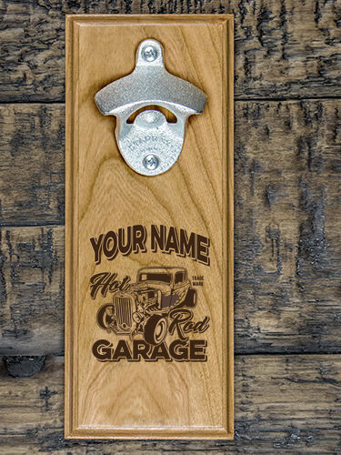 Hot Rod Garage : Bottle Openers - Engraved