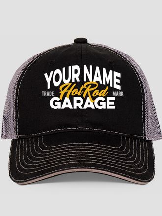 Hot Rod Garage : Embroidered Trucker Hats