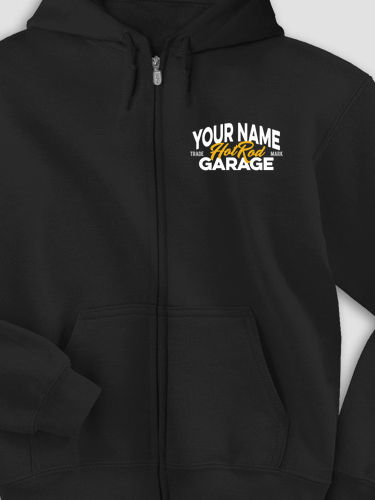 Hot Rod Garage : Embroidered Zip Hoodies