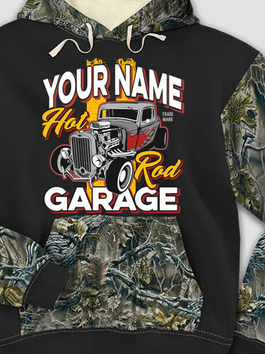 Hot Rod Garage : Printed 2-Tone Camo Hoodies