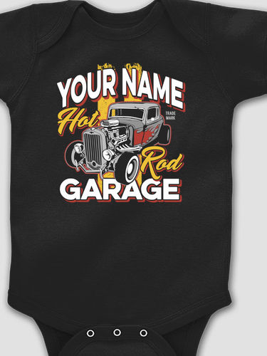 Hot Rod Garage : Printed Baby Bodysuits