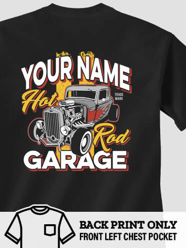 Hot Rod Garage : Printed Pocket T-Shirts