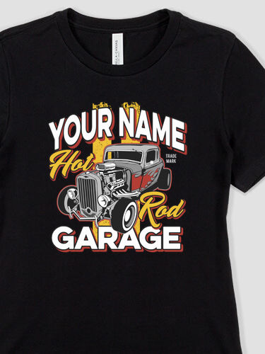 Hot Rod Garage : Premium Ladies T-Shirts